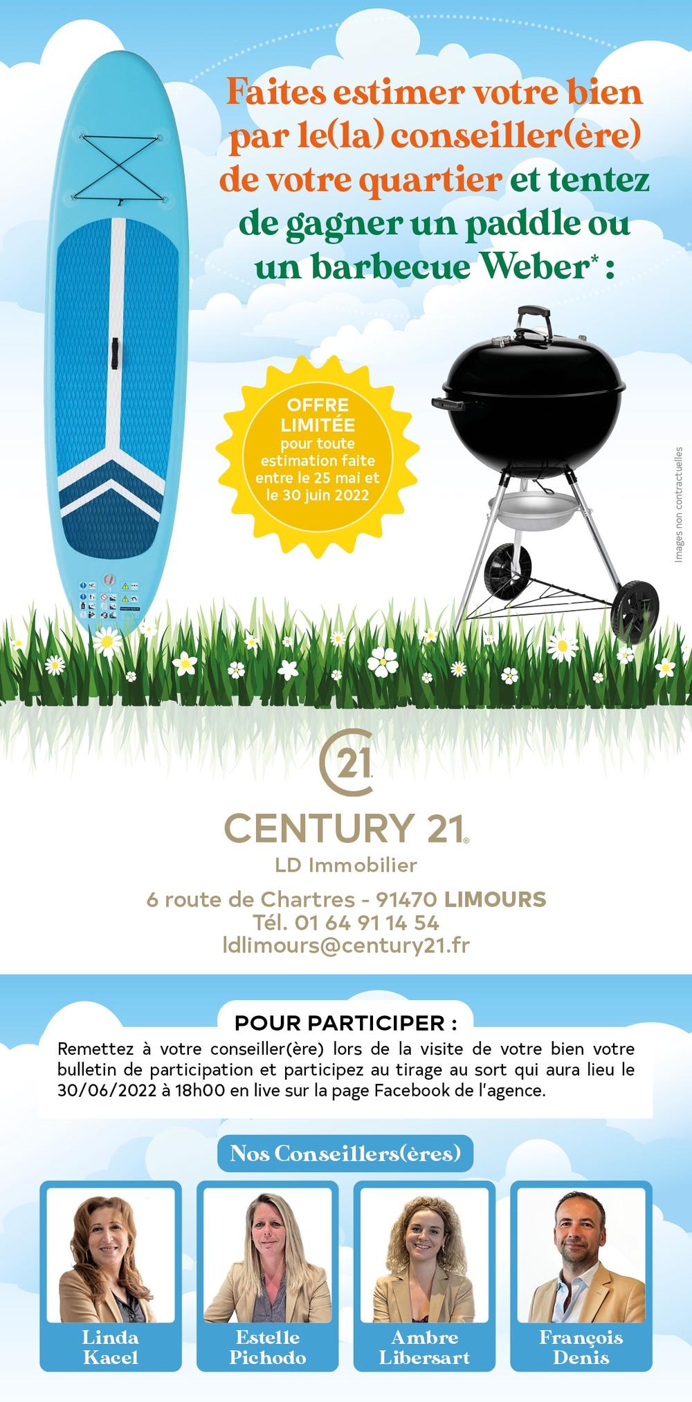 Jeu concours paddle barbecue weber